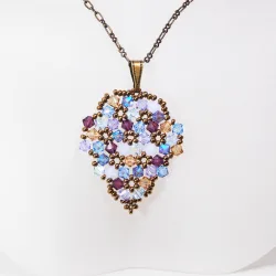 Pendant 40cm - Shea Grapes-Bronze Chain - Pendant 40cm - Laiton bronze